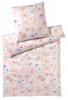 Elegante pościel letnia mako batyst Pastel rosarot 24519 200x220